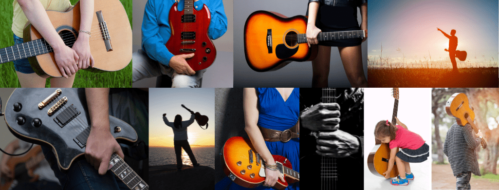 How To Hold A Guitar